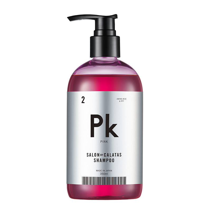 サロンバイカラタス シャンプー350ml Pkピンク